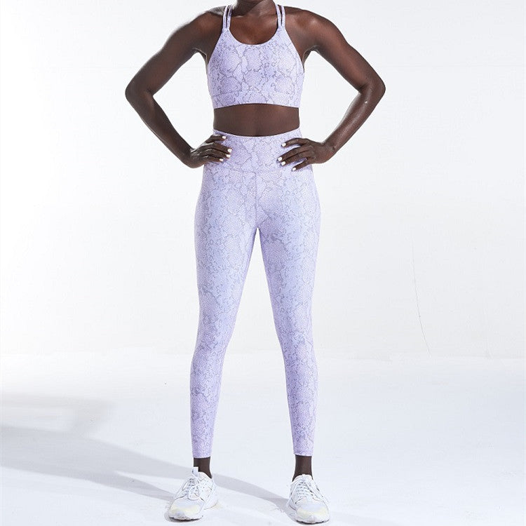 Serpentine Pattern Fitness Set