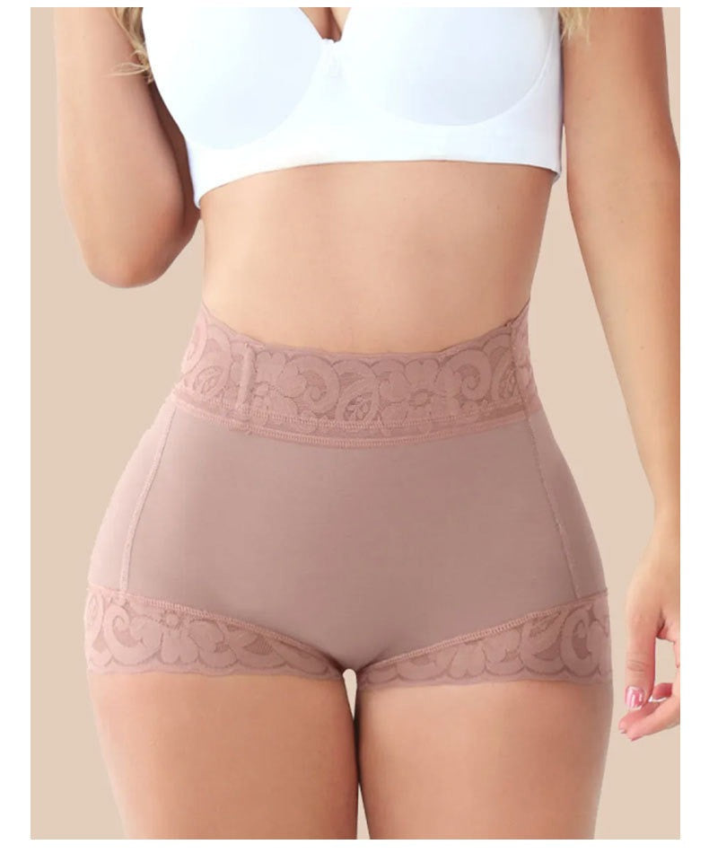 Abdominal buttocks lace lifting shorts