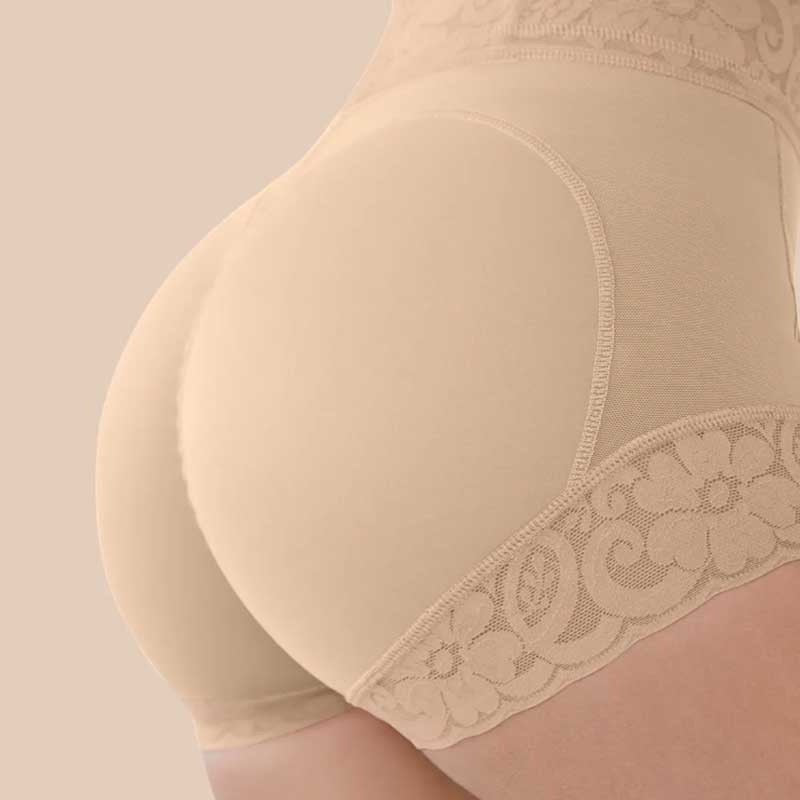 Abdominal buttocks lace lifting shorts